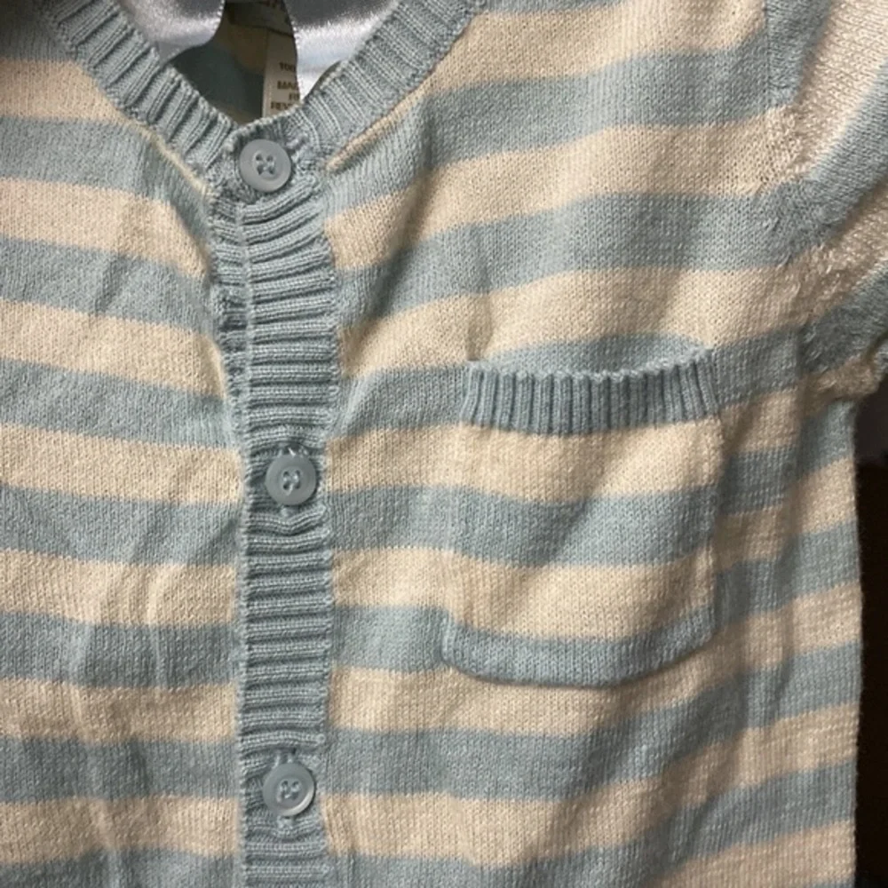 Angel Dear Organic Cotton Light Sweater Knit Onesie 3M